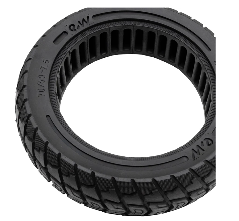 Vollgummireifen 70/60-7.5, Schwarz